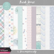 Fresh Start Patterned Papers