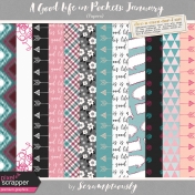 A Good Life in Pockets: January 2019 Papers Kit