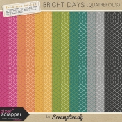 Bright Days Quatrefoil Papers Kit