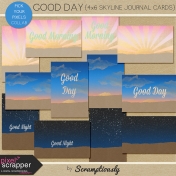 Good Day Skyline 4x6 Journal Cards
