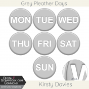 Grey Pleather Days kit
