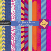 2021 Year in Review- Patterned Papers