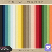 Picnic Day- Solid Papers