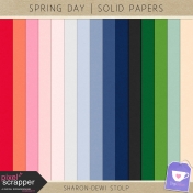 Spring Day- Solid Papers