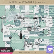 Umbrella Weather- Rain Mini