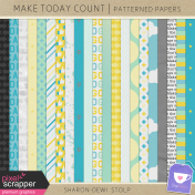 Make Today Count- Patterned Papers