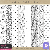 Paper Templates #10