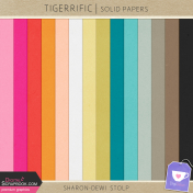 Tigerrific- Solid Papers