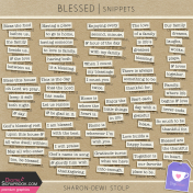 Blessed- Snippets