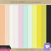 Life is Sweet- Solid Papers