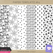 Paper Templates #15