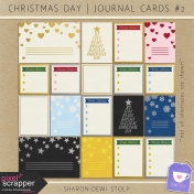 Christmas Day- Journal Cards #2