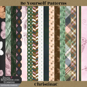 Be Yourself Pattern Papers