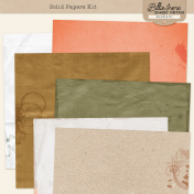 Shabby Vintage #1 Solid Papers Kit