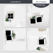 Layered Mess Layout Template #2 Kit