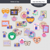 September 2024 Blog Train Tags Kit