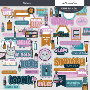 A Glam Affair Stickers Kit
