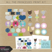 All the Princesses Print Kit