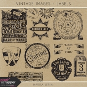 Vintage Images Kit- Labels #1