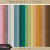 Yesteryear Solid Papers Kit