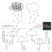 Umbrella Doodles Kit