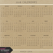 2018 Calendars Kit