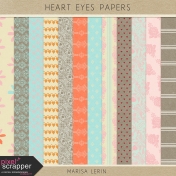 Heart Eyes Papers Kit