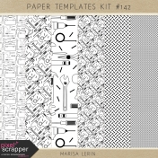 Paper Templates Kit #142