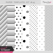 Paper Templates Kit #145