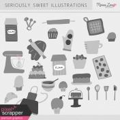 Seriously Sweet Illustrations Kit