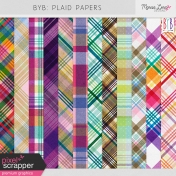 BYB Plaid Papers Kit