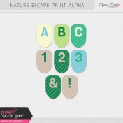 Nature Escape Print Alpha Kit