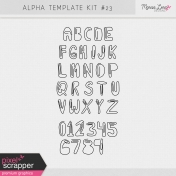 Alpha Template Kit #23