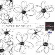 Flower Doodles #2 Kit