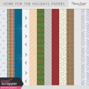 Home For The Holidays Papers Kit