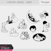 Vintage Images Kit- Baby