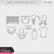 New Day Baby Illustrations Kit