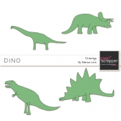 Dino Drawings Kit