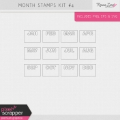 Month Stamps Kit #4