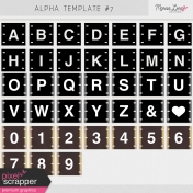 Alpha Template Kit #7