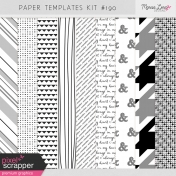 Paper Templates Kit #190