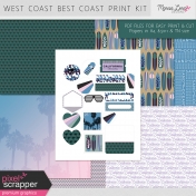 West Coast Best Coast Print Kit