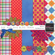 DSF August 2012 Blog Train Mini Kit