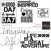 Inspire Word Art Kit