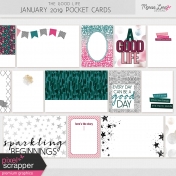 The Good Life: January 2019 Pocket Cards Kit