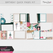 Birthday Quick Pages Kit