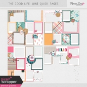 The Good Life: June Quick Pages Kit