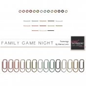 Family Game Night Fastenings Kit