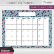 The Good Life: September 2019 Calendars Kit