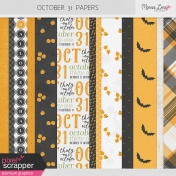 October 31 Papers Kit